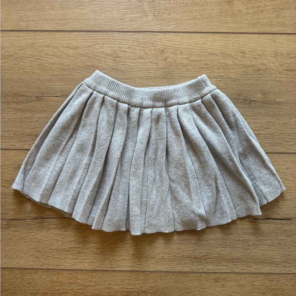 H&M Gray Pleated Kids Skirt